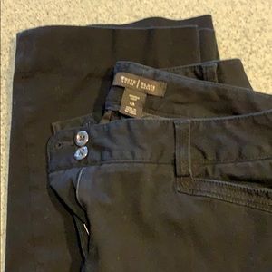 White House black market 2 pants and denim jacket